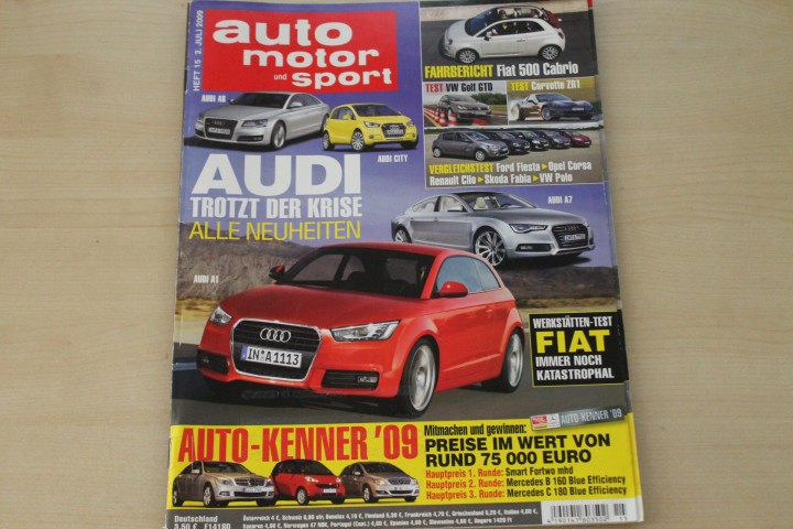 Deckblatt Auto Motor und Sport (15/2009)